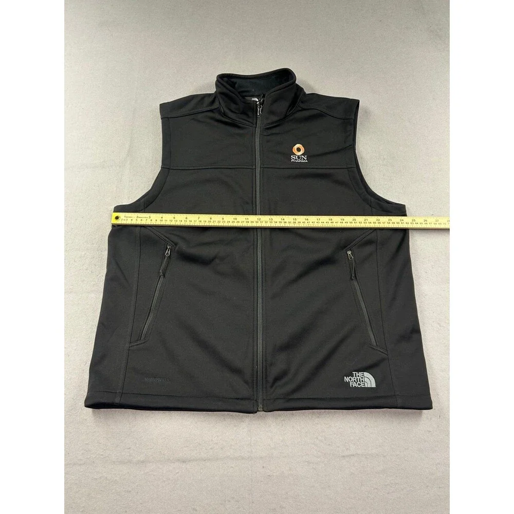The North Face Men’s WindWall XL Black Full Zip Vest